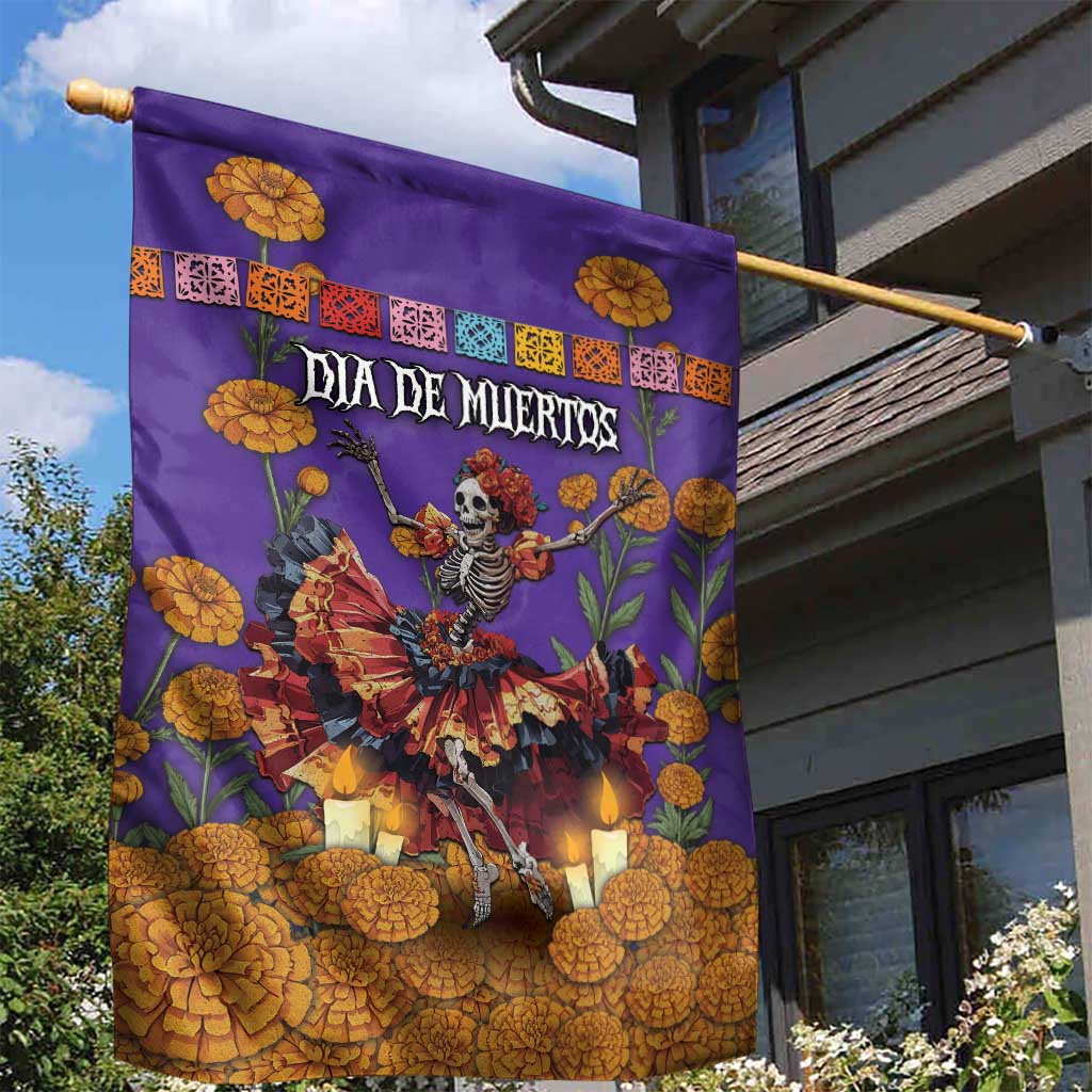 Day Of The Dead Garden Flag Viva La Vida - Wonder Print Shop