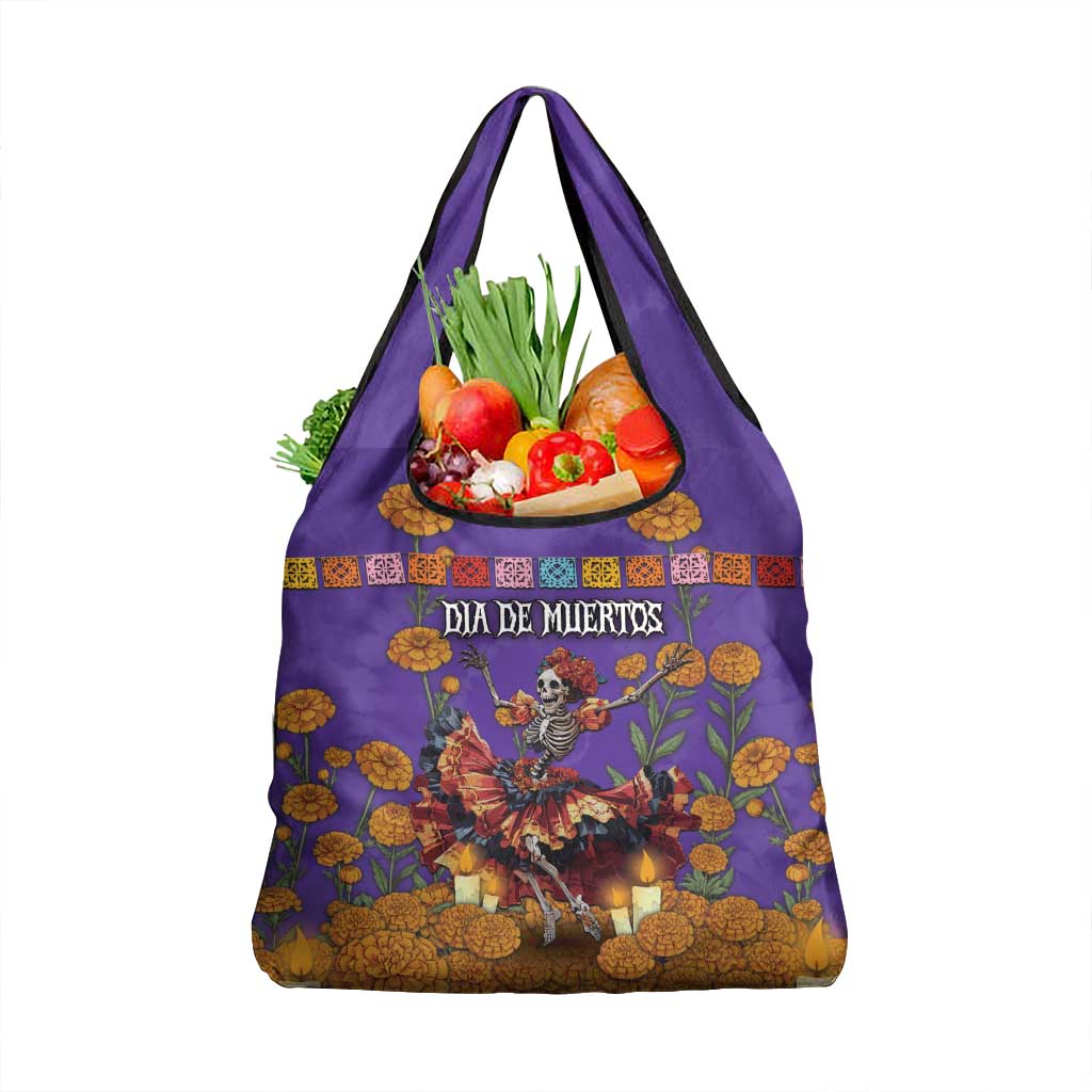 Day Of The Dead Grocery Bag Viva La Vida - Wonder Print Shop
