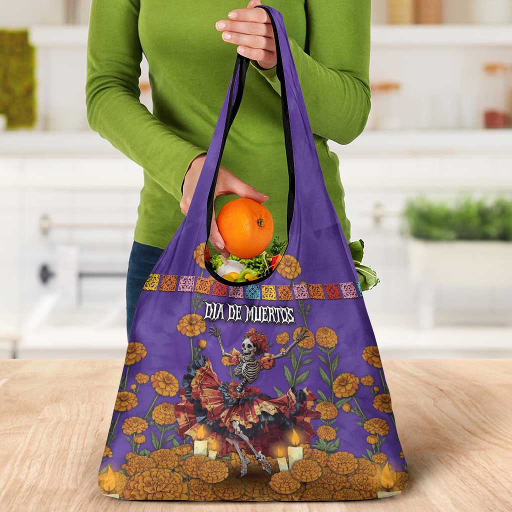 Day Of The Dead Grocery Bag Viva La Vida - Wonder Print Shop