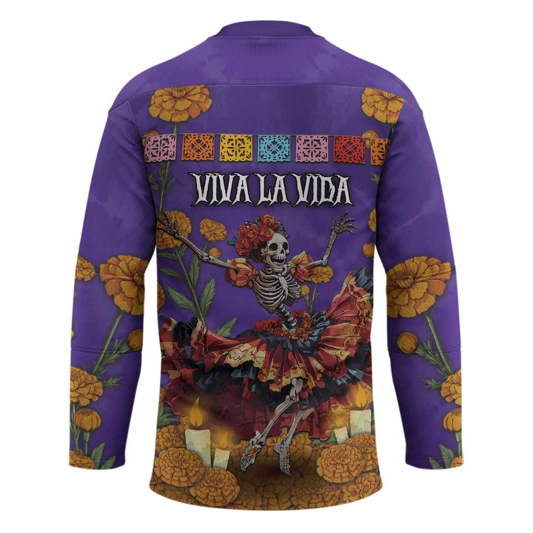 Day Of The Dead Hockey Jersey Viva La Vida - Wonder Print Shop