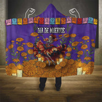 Day Of The Dead Hooded Blanket Viva La Vida - Wonder Print Shop