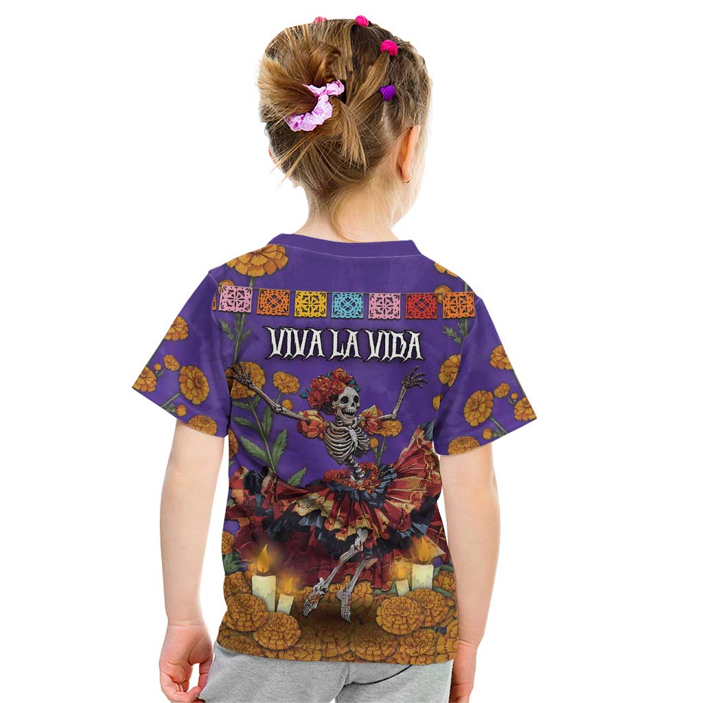 Day Of The Dead Kid T Shirt Viva La Vida - Wonder Print Shop
