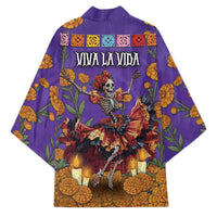 Day Of The Dead Kimono Viva La Vida - Wonder Print Shop