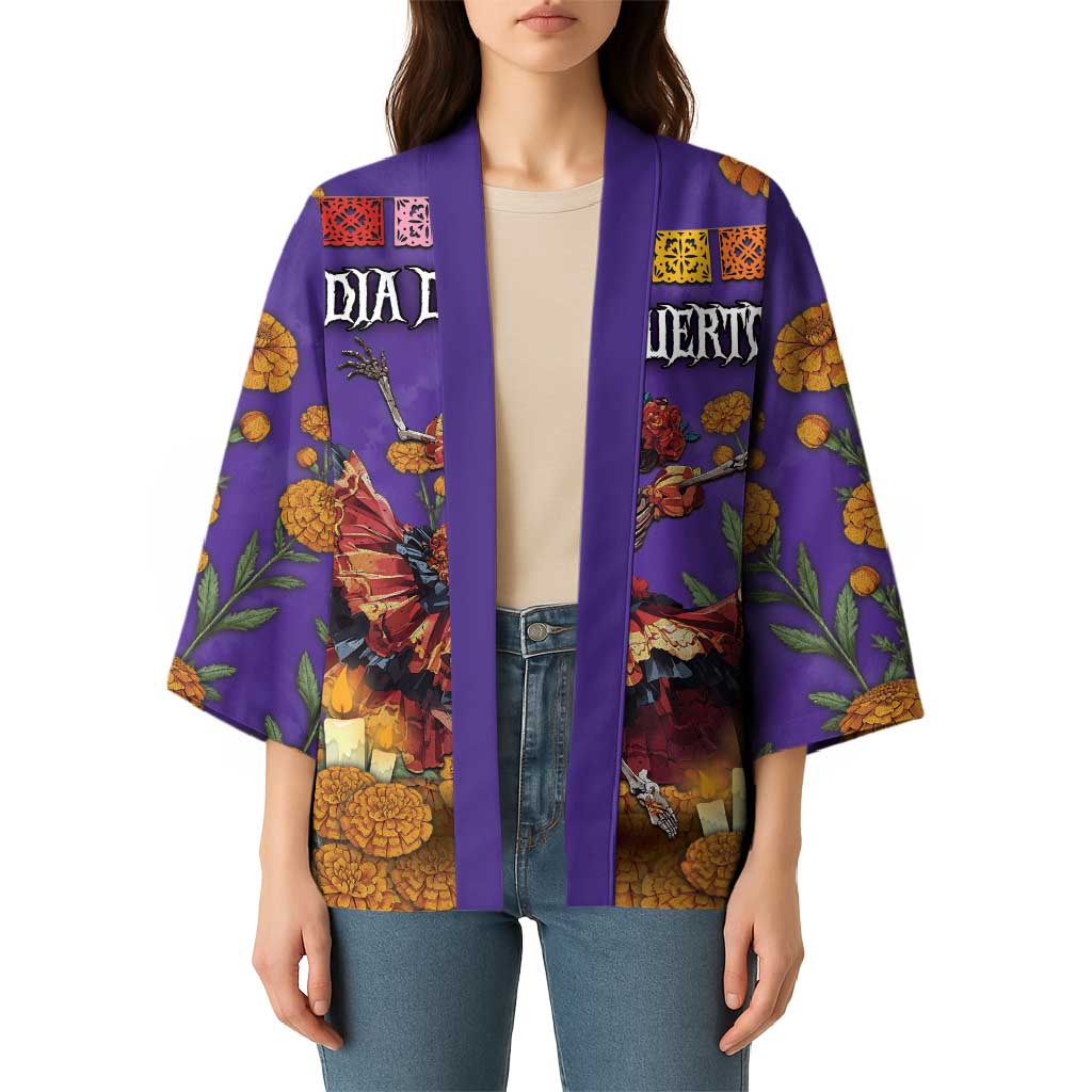 Day Of The Dead Kimono Viva La Vida - Wonder Print Shop