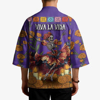Day Of The Dead Kimono Viva La Vida - Wonder Print Shop