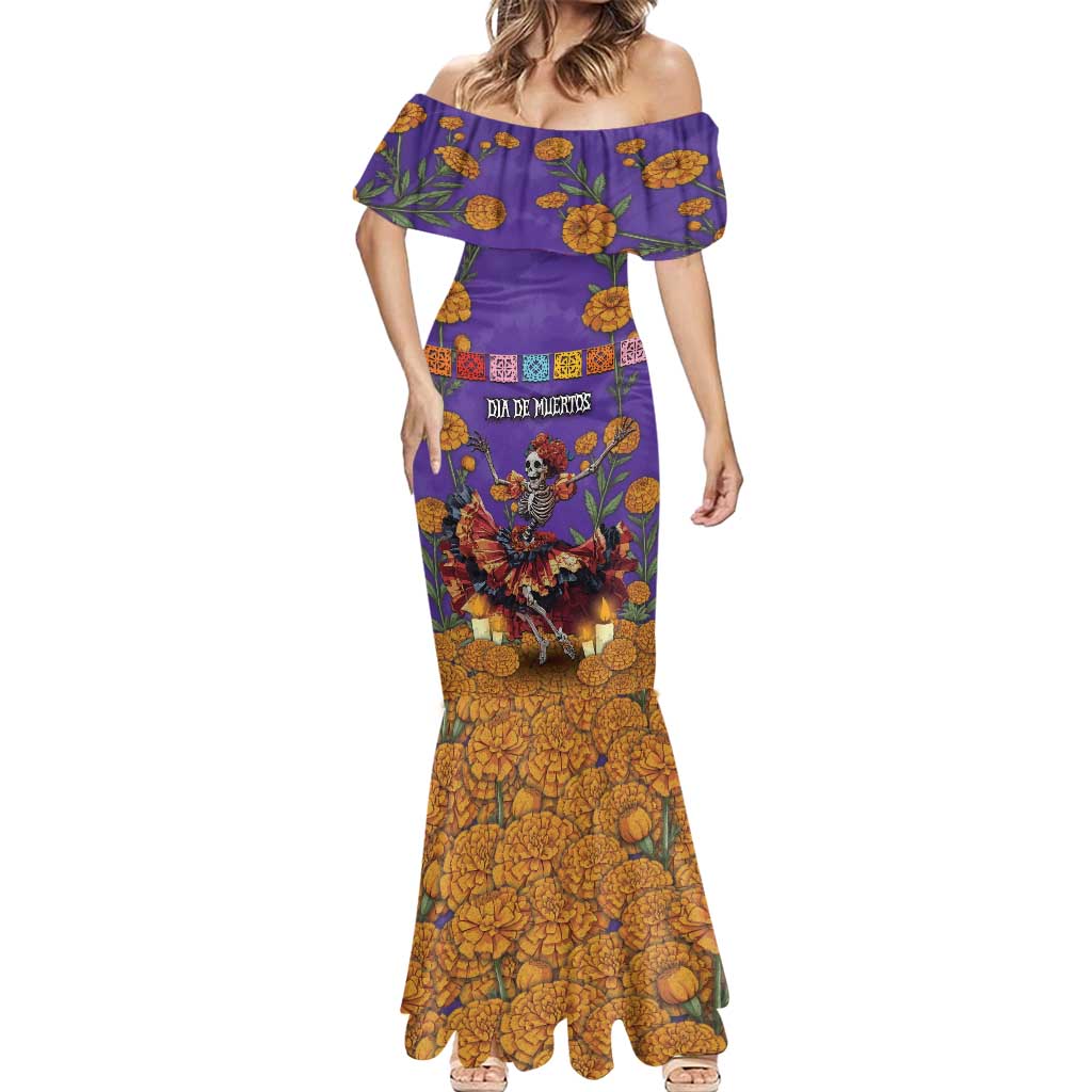 Day Of The Dead Mermaid Dress Viva La Vida - Wonder Print Shop
