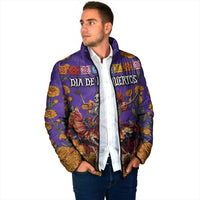 Day Of The Dead Padded Jacket Viva La Vida - Wonder Print Shop