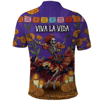 Day Of The Dead Polo Shirt Viva La Vida - Wonder Print Shop