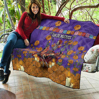 Day Of The Dead Quilt Viva La Vida - Wonder Print Shop