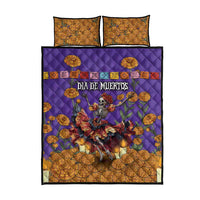 Day Of The Dead Quilt Bed Set Viva La Vida - Wonder Print Shop
