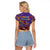 Day Of The Dead Raglan Cropped T Shirt Viva La Vida - Wonder Print Shop