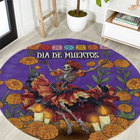 Day Of The Dead Round Carpet Viva La Vida - Wonder Print Shop