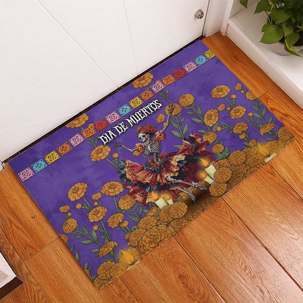 Day Of The Dead Rubber Doormat Viva La Vida - Wonder Print Shop