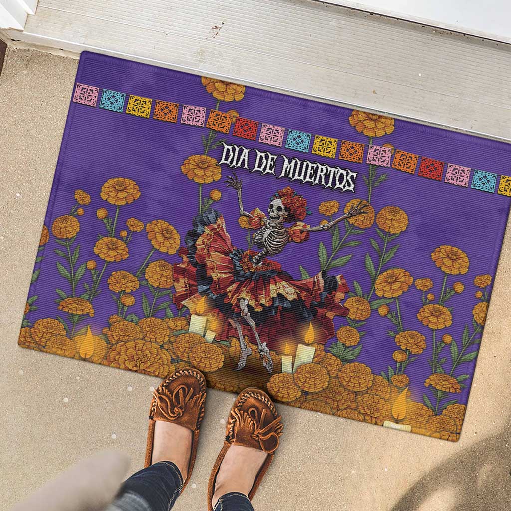 Day Of The Dead Rubber Doormat Viva La Vida - Wonder Print Shop