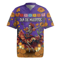 Day Of The Dead Rugby Jersey Viva La Vida - Wonder Print Shop