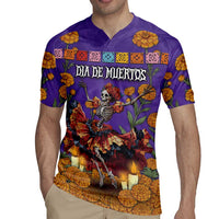 Day Of The Dead Rugby Jersey Viva La Vida - Wonder Print Shop