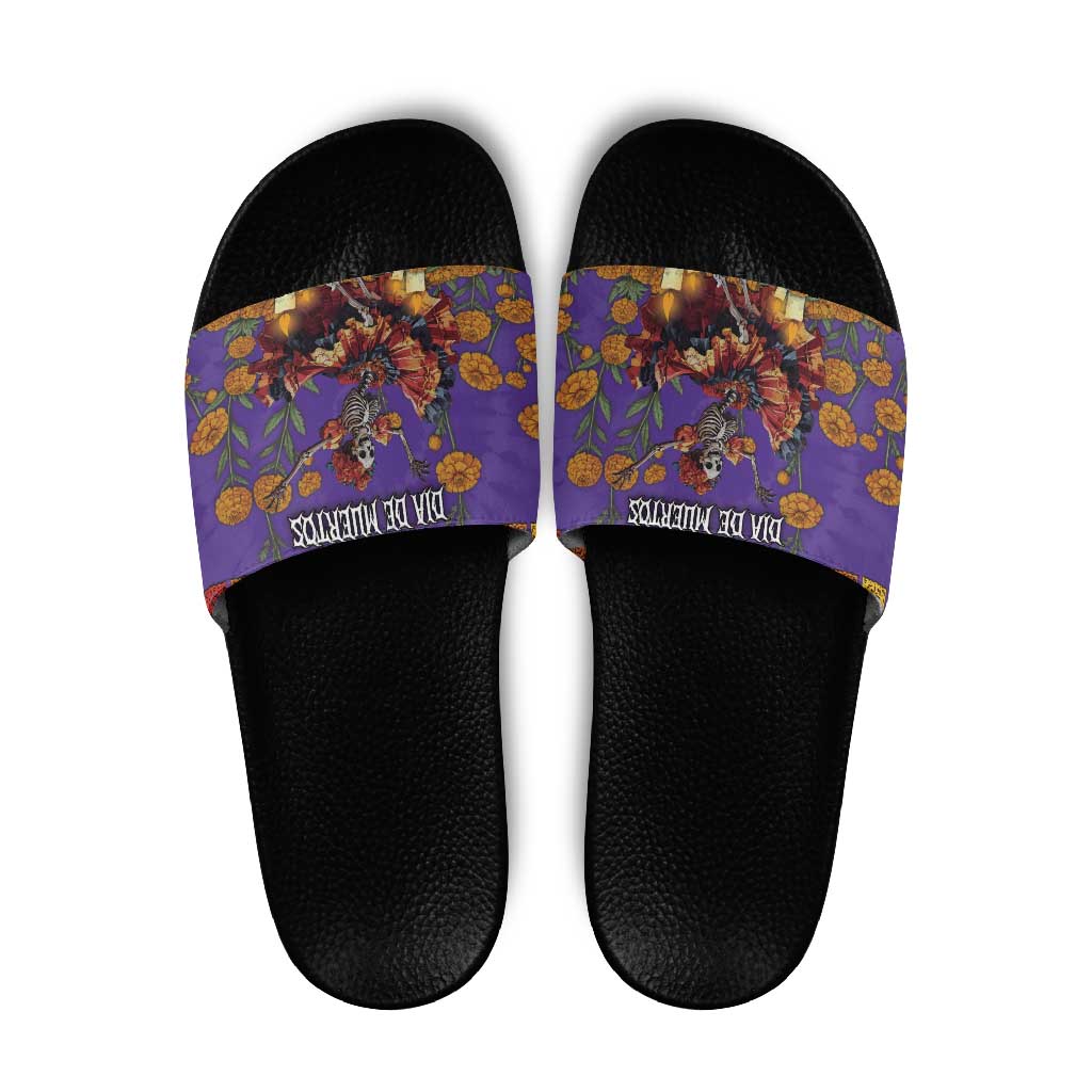 Day Of The Dead Slide Sandals Viva La Vida - Wonder Print Shop