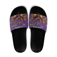 Day Of The Dead Slide Sandals Viva La Vida - Wonder Print Shop