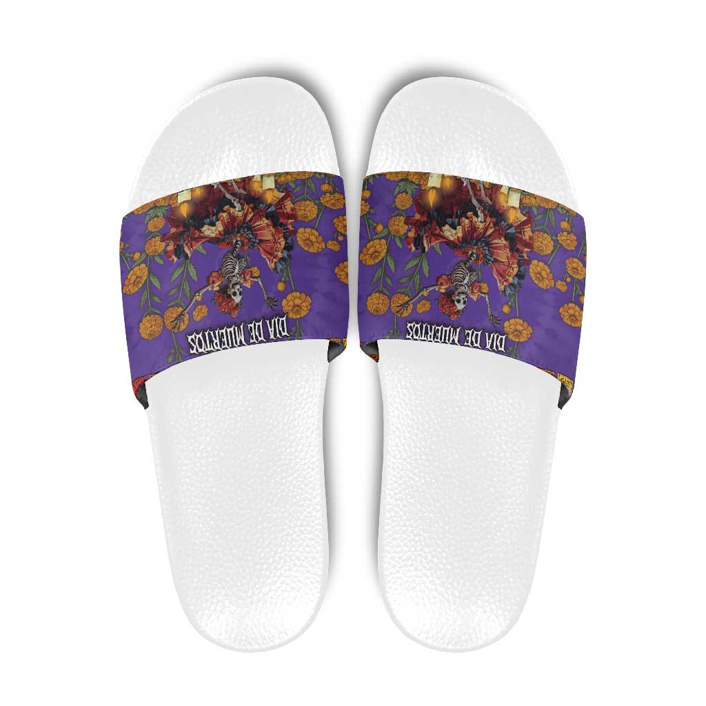 Day Of The Dead Slide Sandals Viva La Vida - Wonder Print Shop