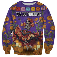 Day Of The Dead Sweatshirt Viva La Vida - Wonder Print Shop