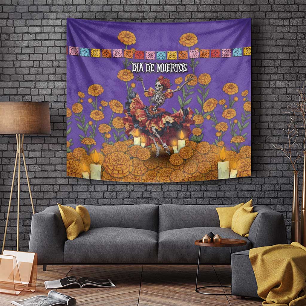 Day Of The Dead Tapestry Viva La Vida - Wonder Print Shop