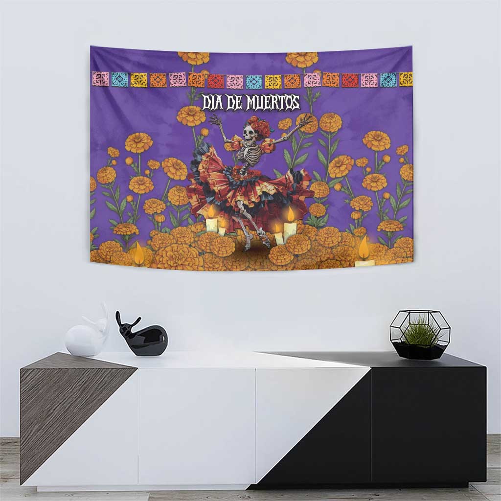 Day Of The Dead Tapestry Viva La Vida - Wonder Print Shop