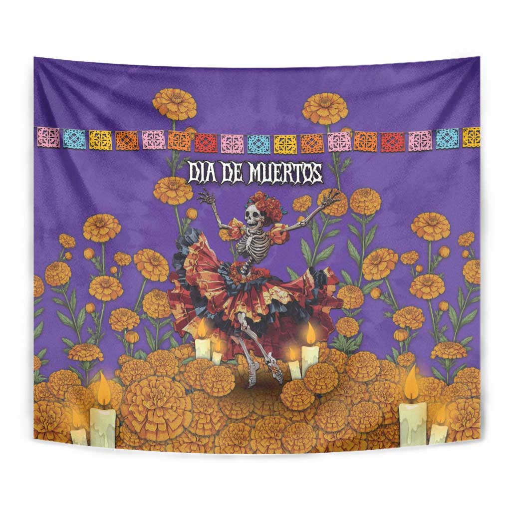 Day Of The Dead Tapestry Viva La Vida - Wonder Print Shop