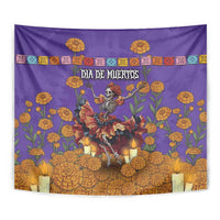 Day Of The Dead Tapestry Viva La Vida - Wonder Print Shop