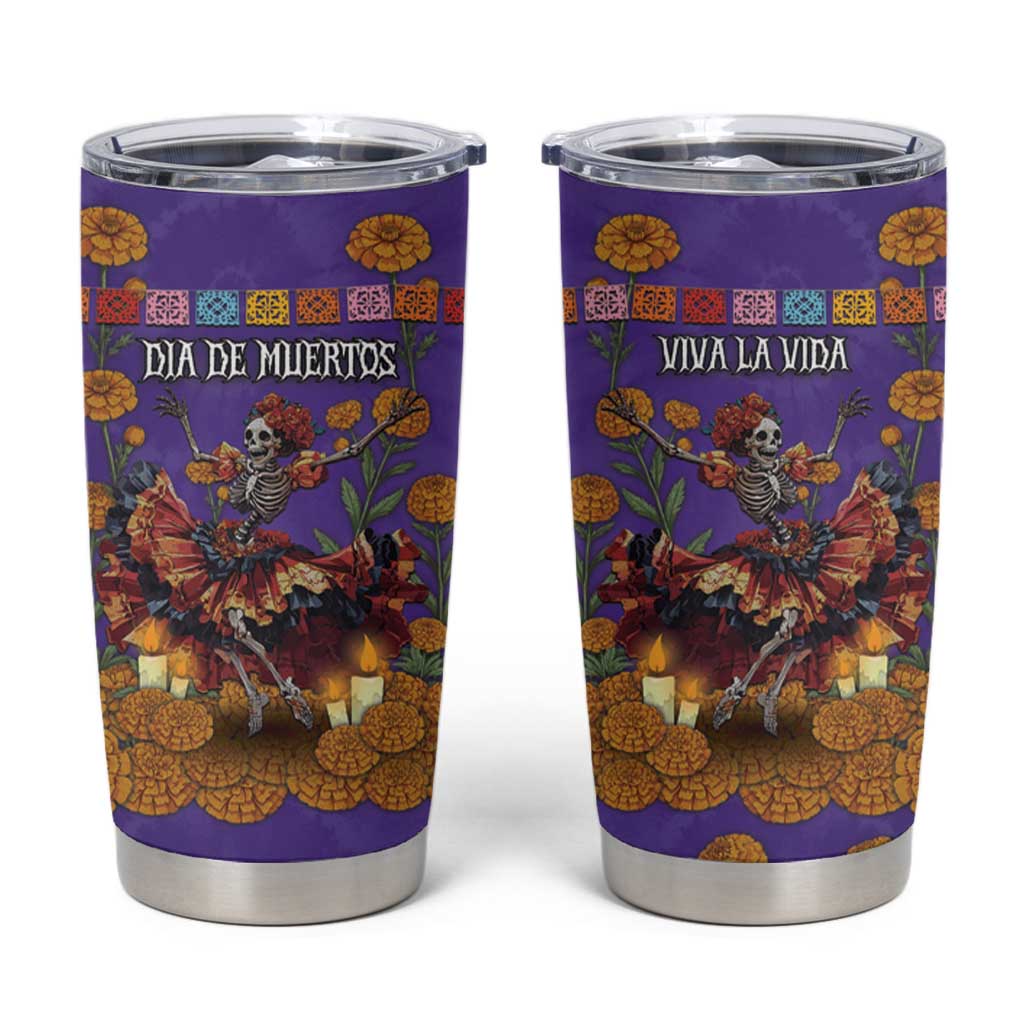 Day Of The Dead Tumbler Cup Viva La Vida - Wonder Print Shop