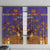 Day Of The Dead Window Curtain Viva La Vida - Wonder Print Shop