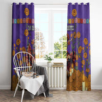 Day Of The Dead Window Curtain Viva La Vida - Wonder Print Shop