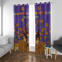 Day Of The Dead Window Curtain Viva La Vida - Wonder Print Shop