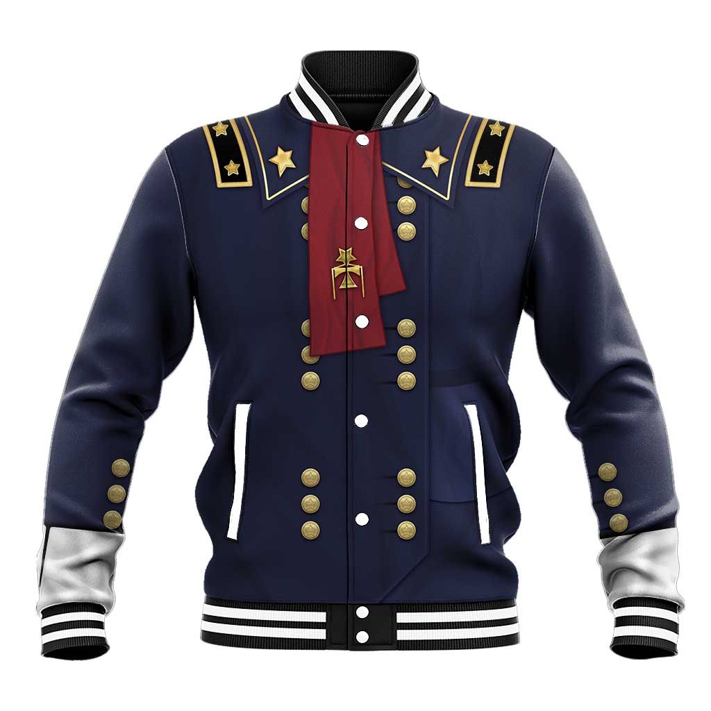 George Armstrong Custer Baseball Jacket Soldier Costume - Wonder Print Shop