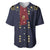 George Armstrong Custer Baseball Jersey Soldier Costume - Wonder Print Shop