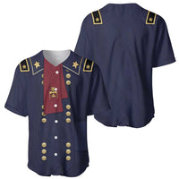 George Armstrong Custer Baseball Jersey Soldier Costume - Wonder Print Shop