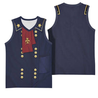 George Armstrong Custer Basketball Jersey Soldier Costume - Wonder Print Shop