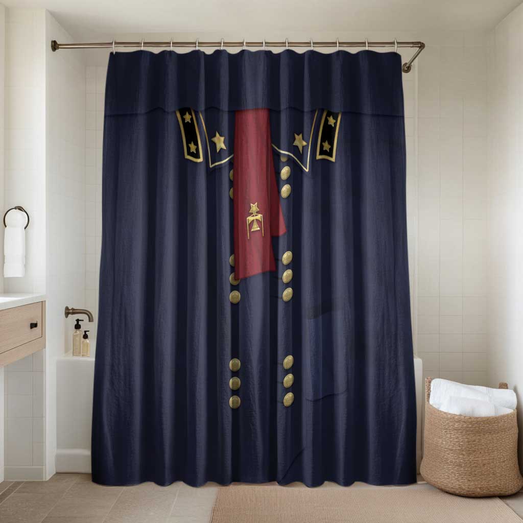 George Armstrong Custer Bathroom Set Soldier Costume - Wonder Print Shop