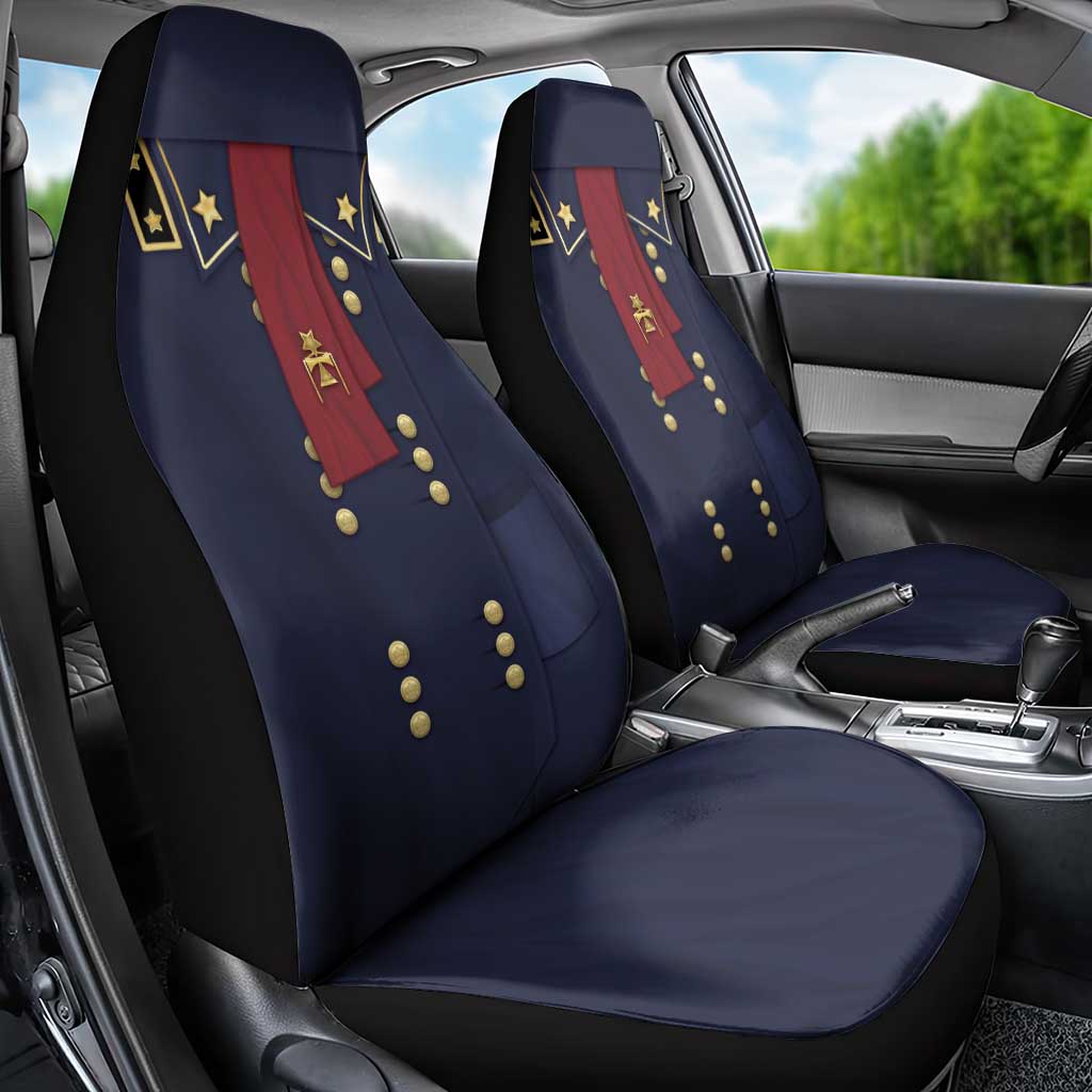George Armstrong Custer Car Seat Cover Soldier Costume - Wonder Print Shop