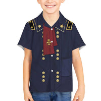 George Armstrong Custer Hawaiian Shirt Soldier Costume - Wonder Print Shop