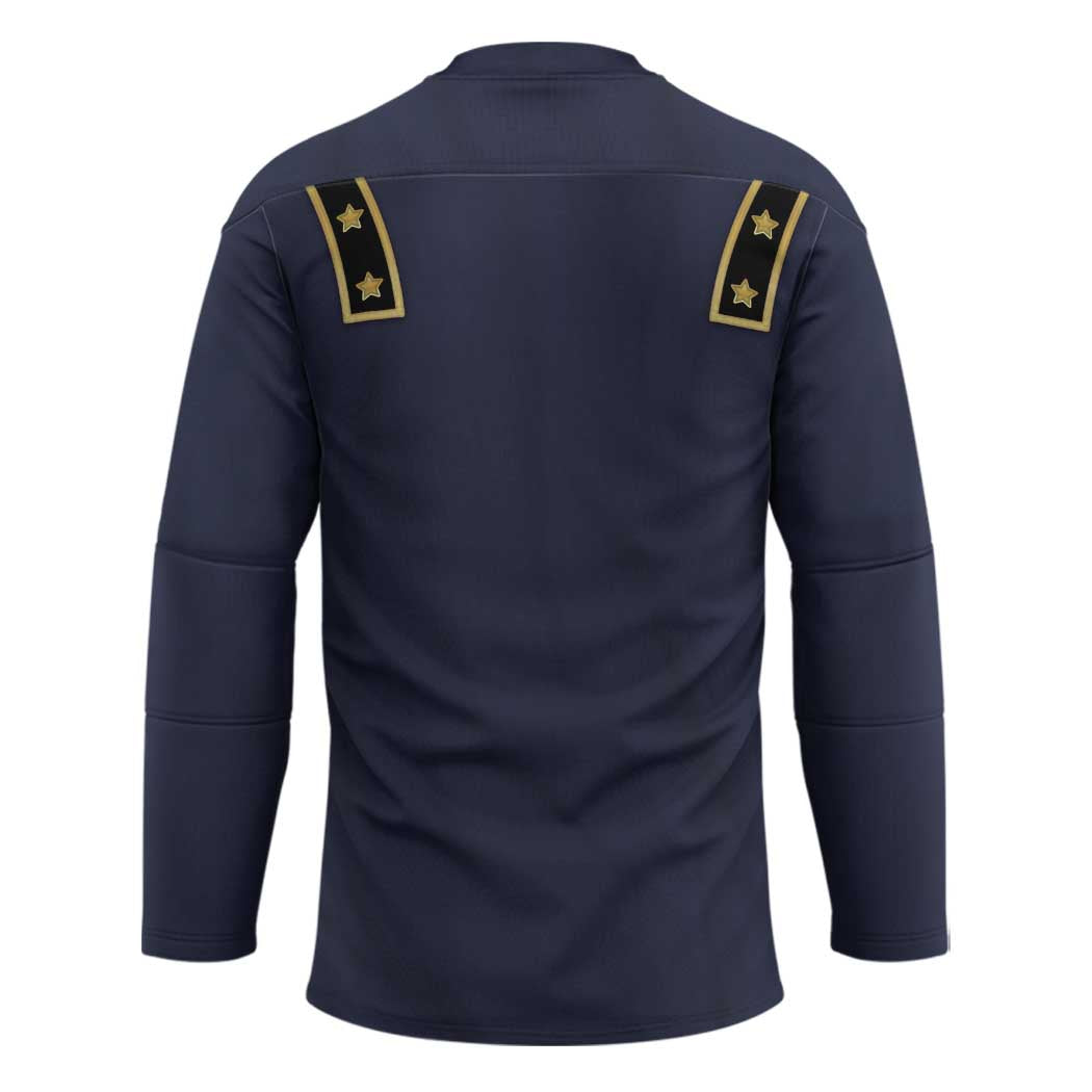 George Armstrong Custer Hockey Jersey Soldier Costume - Wonder Print Shop