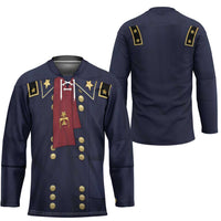 George Armstrong Custer Hockey Jersey Soldier Costume - Wonder Print Shop