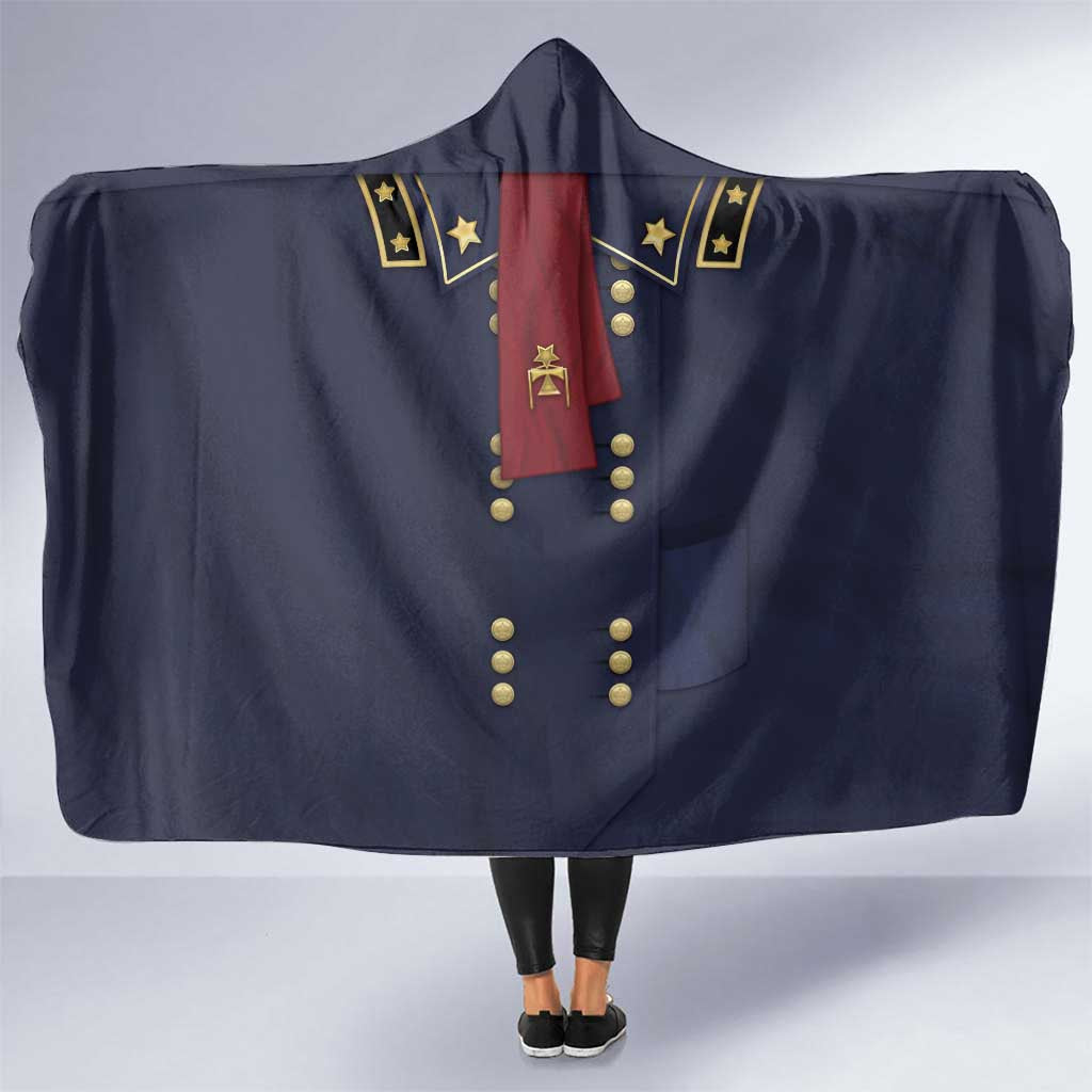 George Armstrong Custer Hooded Blanket Soldier Costume - Wonder Print Shop