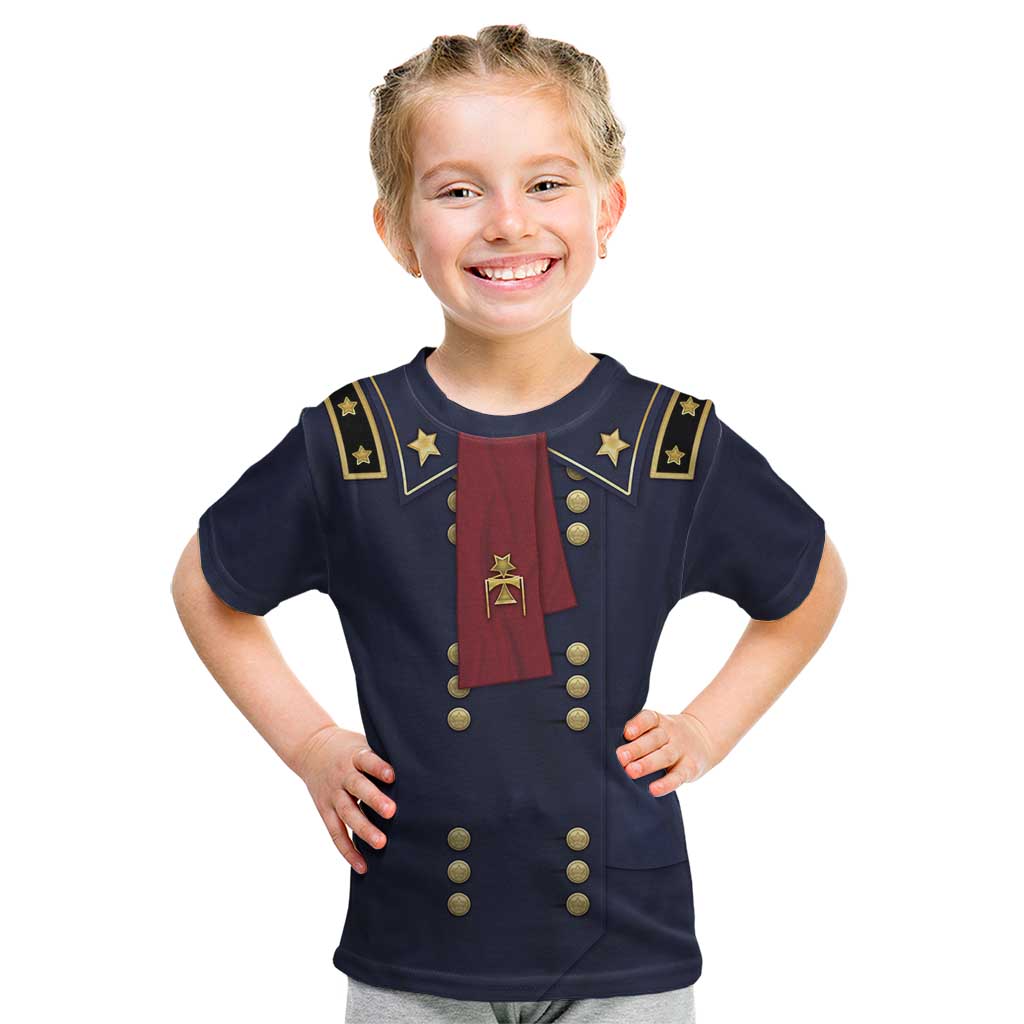 George Armstrong Custer Kid T Shirt Soldier Costume - Wonder Print Shop