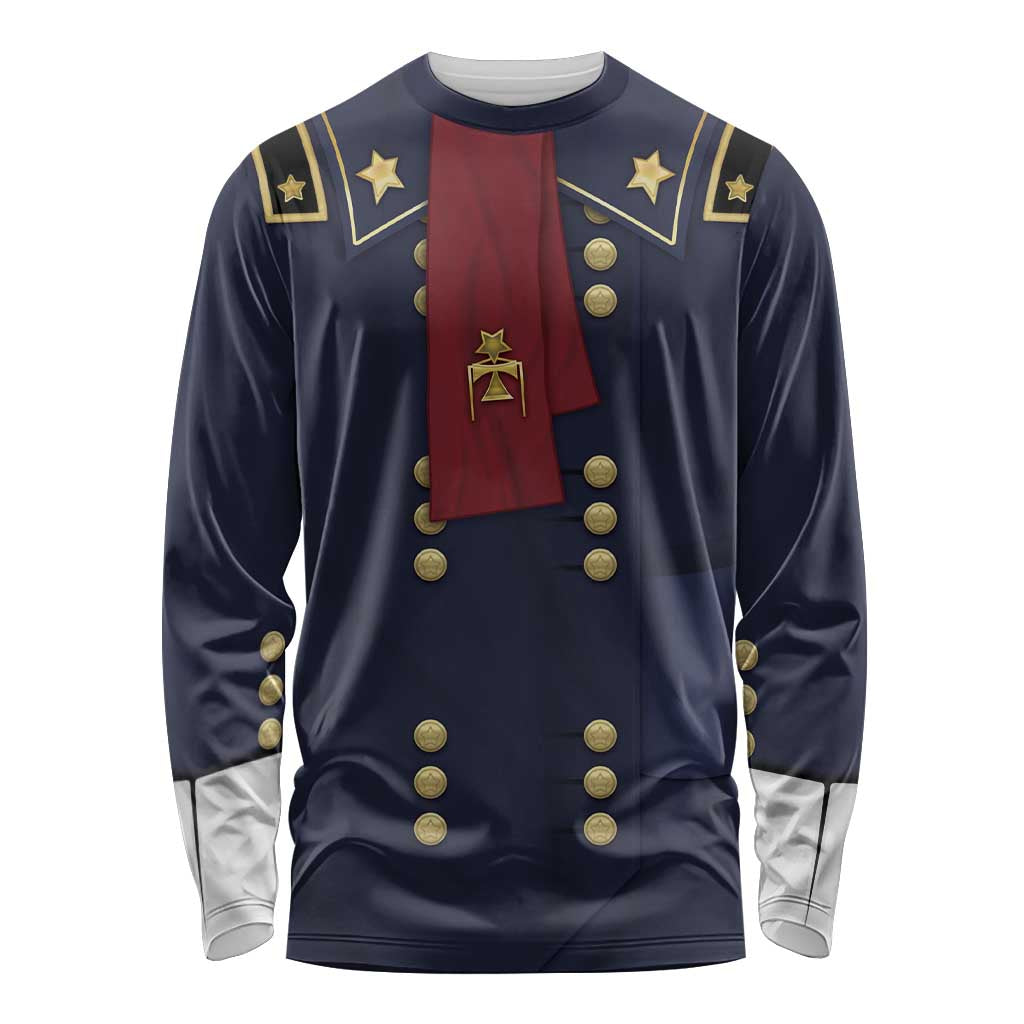 George Armstrong Custer Long Sleeve Shirt Soldier Costume - Wonder Print Shop