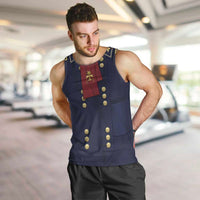 George Armstrong Custer Men Tank Top Soldier Costume - Wonder Print Shop