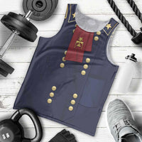 George Armstrong Custer Men Tank Top Soldier Costume - Wonder Print Shop