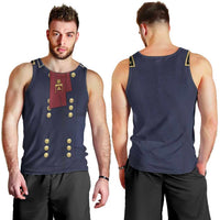 George Armstrong Custer Men Tank Top Soldier Costume - Wonder Print Shop