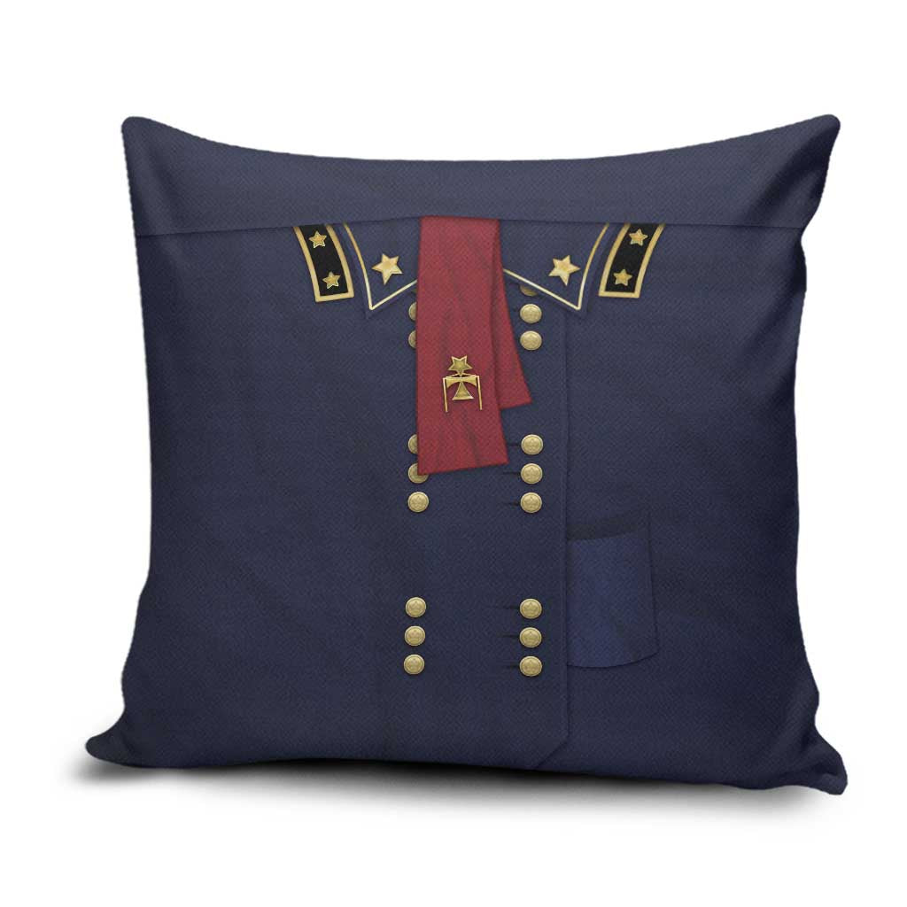 George Armstrong Custer Pillow Cover Soldier Costume - Wonder Print Shop