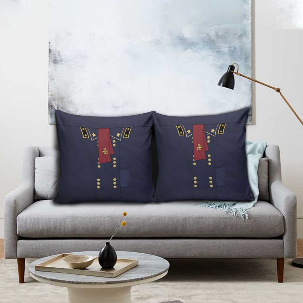 George Armstrong Custer Pillow Cover Soldier Costume - Wonder Print Shop