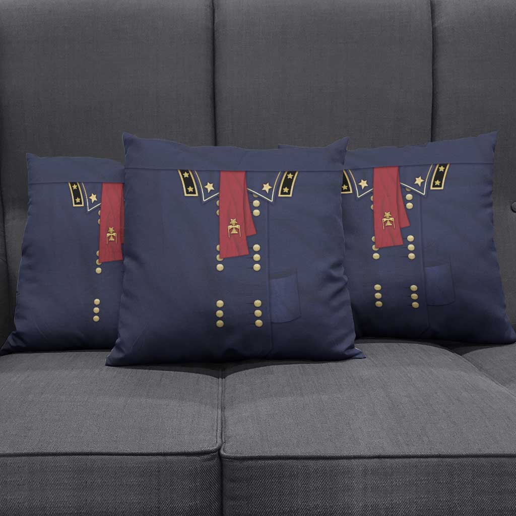 George Armstrong Custer Pillow Cover Soldier Costume - Wonder Print Shop